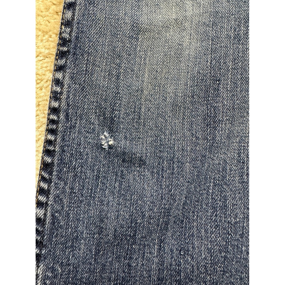 Wrangler FR Advanced Comfort Mens Jeans 35x30 Blue Relaxed Straight CAT2 2112 - Picture 7 of 11